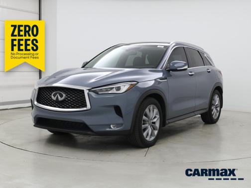 Gray 2022 INFINITI QX50 Luxe