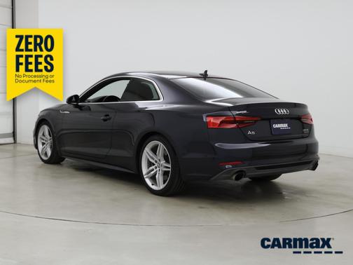 Blue 2018 Audi A5 Premium Plus