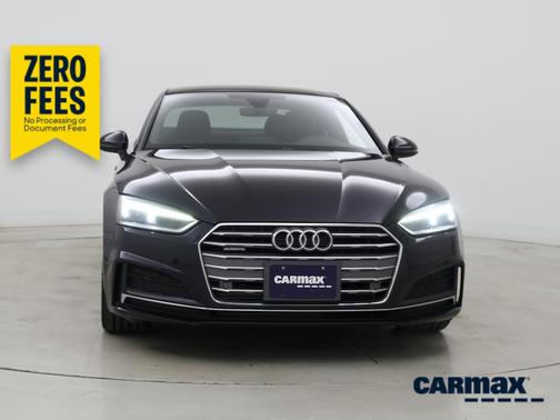 Blue 2018 Audi A5 Premium Plus