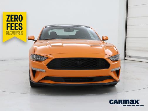 Orange 2020 Ford Mustang Ecoboost