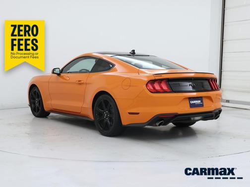 Orange 2020 Ford Mustang Ecoboost