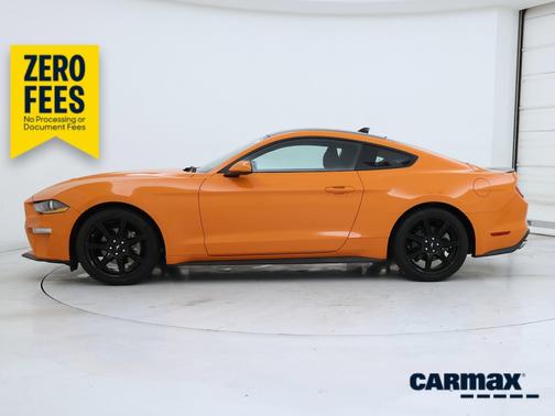 Orange 2020 Ford Mustang Ecoboost