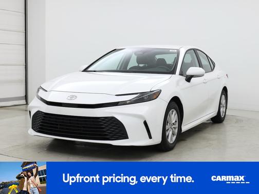 White 2025 Toyota Camry LE