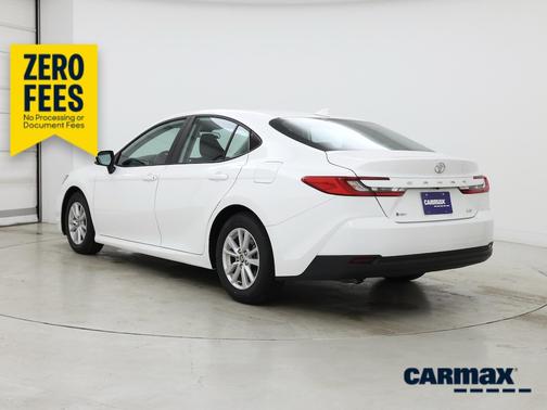 White 2025 Toyota Camry LE
