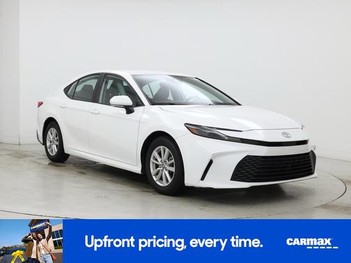 White 2025 Toyota Camry LE