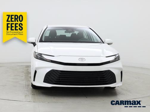 White 2025 Toyota Camry LE