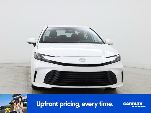White 2025 Toyota Camry LE