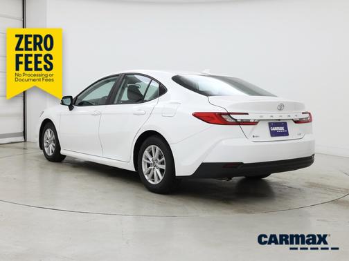White 2025 Toyota Camry LE