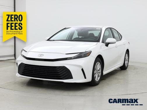White 2025 Toyota Camry LE