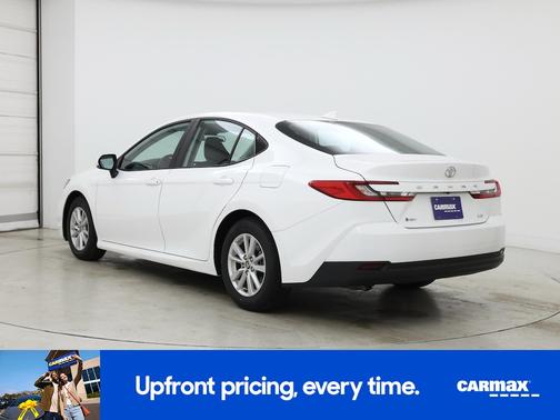 White 2025 Toyota Camry LE