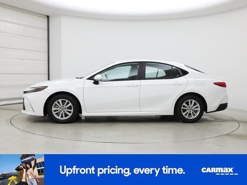 White 2025 Toyota Camry LE