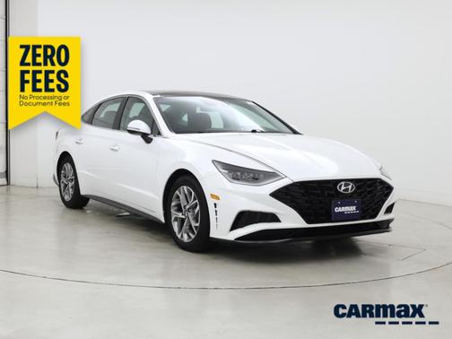 White 2023 Hyundai SONATA SEL