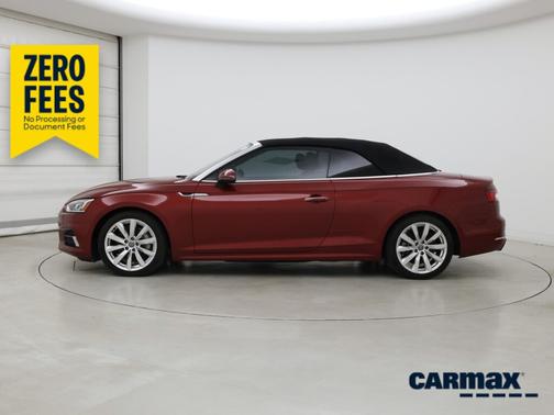Red 2018 Audi A5 Premium Plus