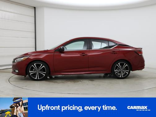Red 2021 Nissan Sentra SR