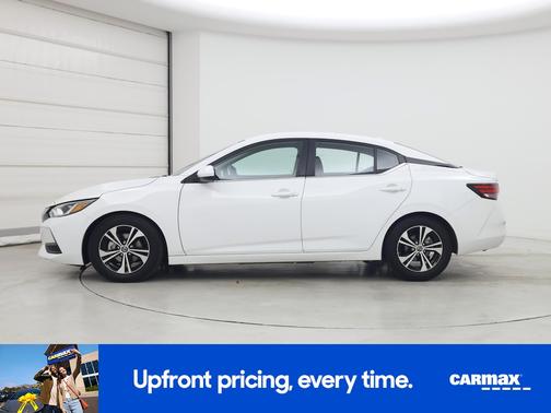 White 2023 Nissan Sentra SV