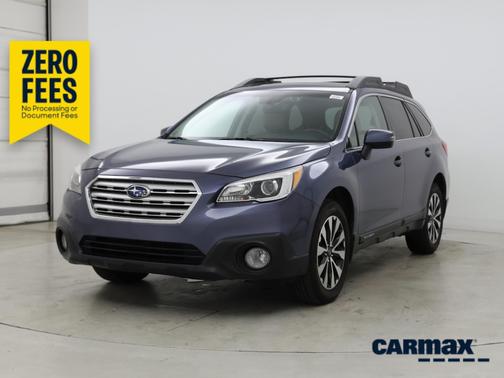 Blue 2017 Subaru Outback 2.5I Limited