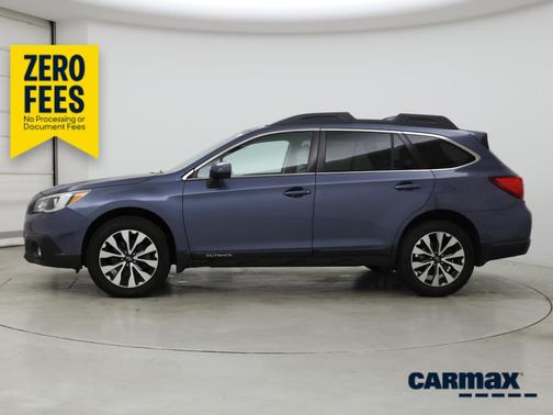 Blue 2017 Subaru Outback 2.5I Limited