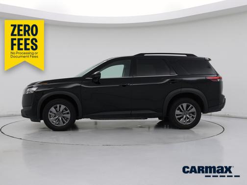 Black 2025 Nissan Pathfinder SV