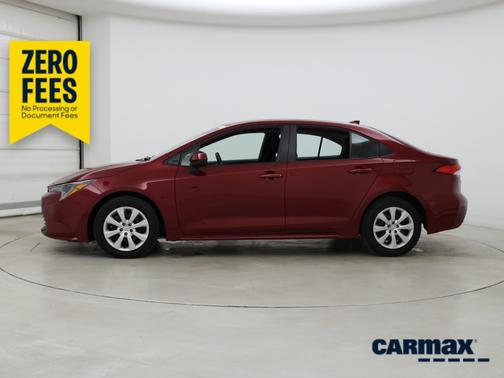 Burgundy 2023 Toyota Corolla LE