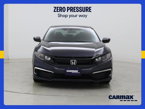 Blue 2020 Honda Civic LX