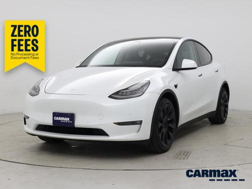 White 2022 Tesla Model Y Long Range