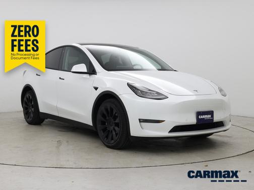 White 2022 Tesla Model Y Long Range