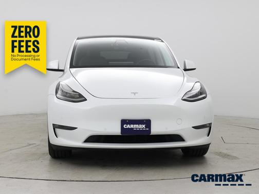 White 2022 Tesla Model Y Long Range