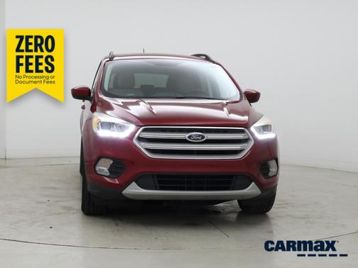 Red 2018 Ford Escape SEL