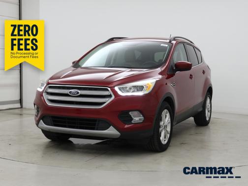 Red 2018 Ford Escape SEL