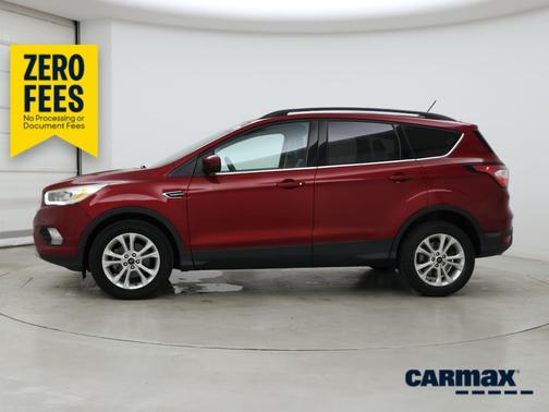 Red 2018 Ford Escape SEL