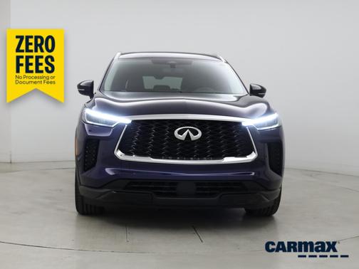 Blue 2023 INFINITI QX60 Luxe