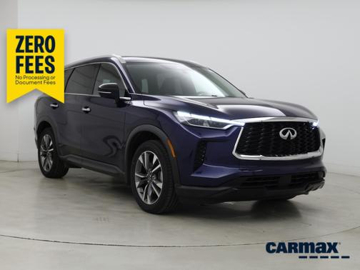 Blue 2023 INFINITI QX60 Luxe