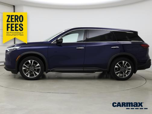 Blue 2023 INFINITI QX60 Luxe