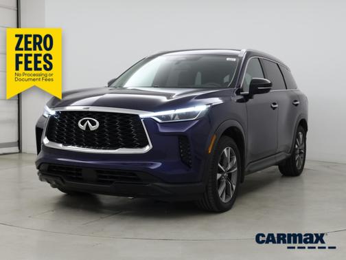 Blue 2023 INFINITI QX60 Luxe