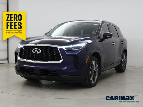 Blue 2023 INFINITI QX60 Luxe