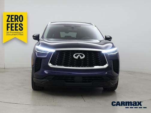 Blue 2023 INFINITI QX60 Luxe
