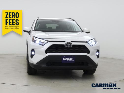 White 2025 Toyota RAV4 XLE Premium