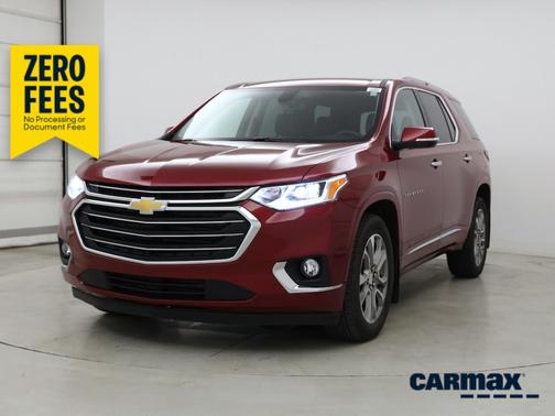 Red 2019 Chevrolet Traverse Premier
