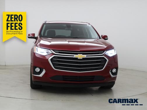 Red 2019 Chevrolet Traverse Premier