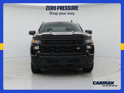 Black 2023 Chevrolet Silverado 1500 Custom