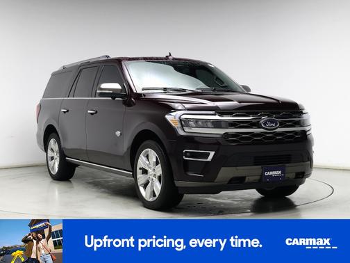 Burgundy 2023 Ford Expedition Max King Ranch