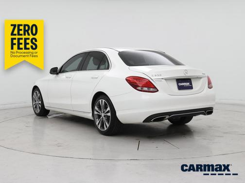 White 2015 Mercedes-Benz C-Class