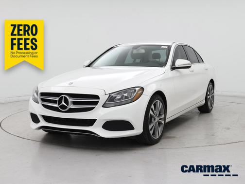 White 2015 Mercedes-Benz C-Class