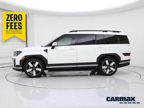 White 2025 Hyundai SANTA FE HEV Limited