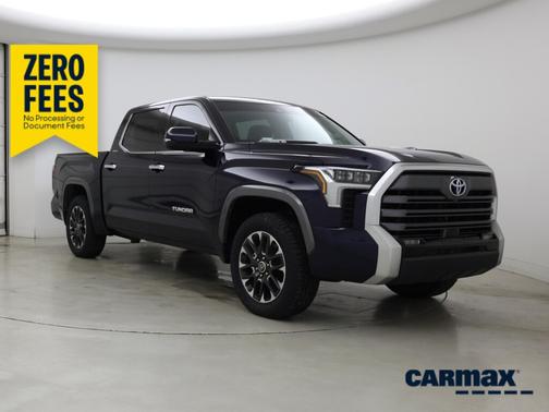 Blue 2023 Toyota Tundra Hybrid Limited