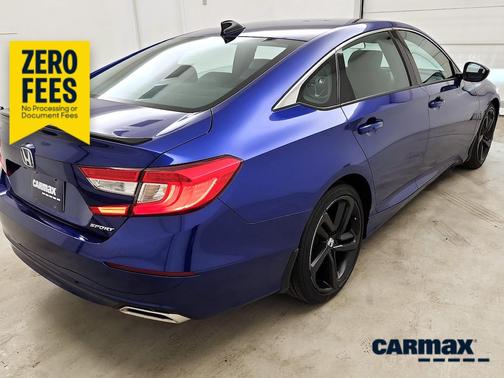 Blue 2022 Honda Accord Sport