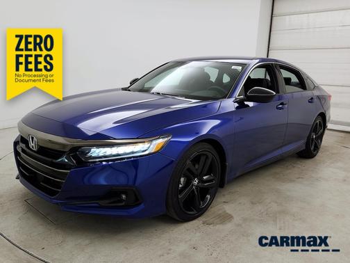 Blue 2022 Honda Accord Sport