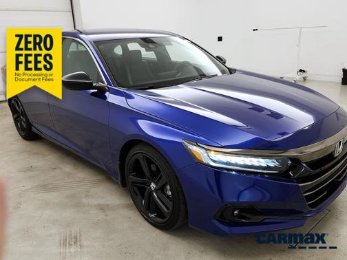 Blue 2022 Honda Accord Sport