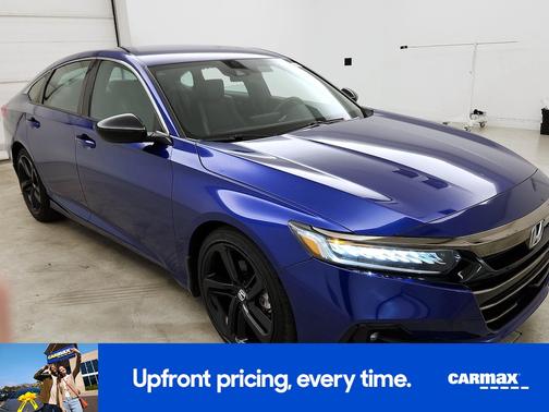 Blue 2022 Honda Accord Sport