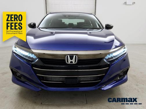 Blue 2022 Honda Accord Sport